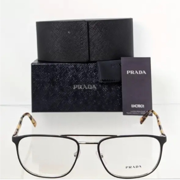 Brand New Authentic Prada Eyeglasses VPR 54X VH8 - 1O1 54mm Frame 54X - Picture 2 of 6